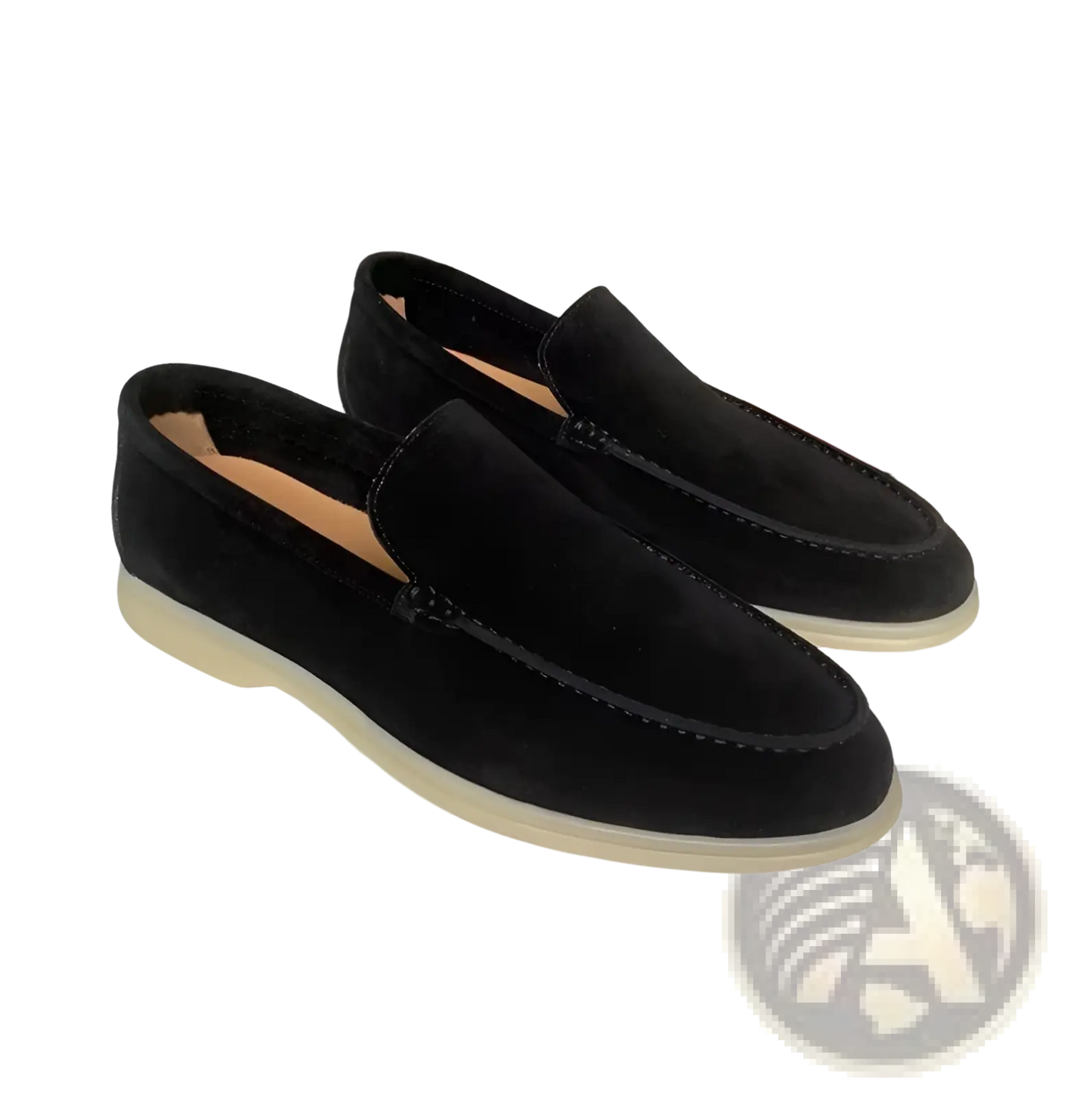 Men's Suede Summer Loafers Flat Casual Slip on Shoes
