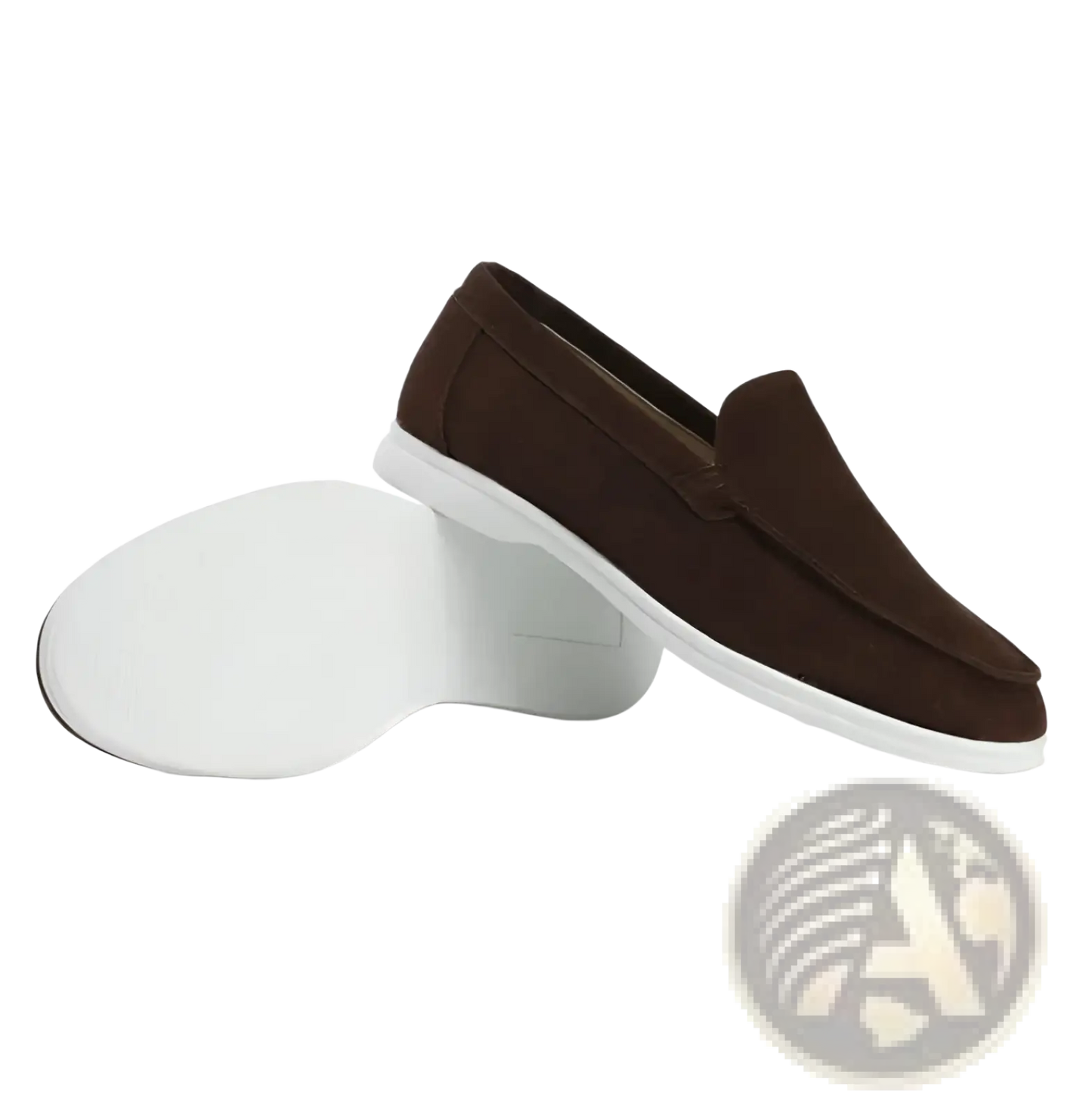 Men's Suede Summer Loafers Flat Casual Slip on Shoes
