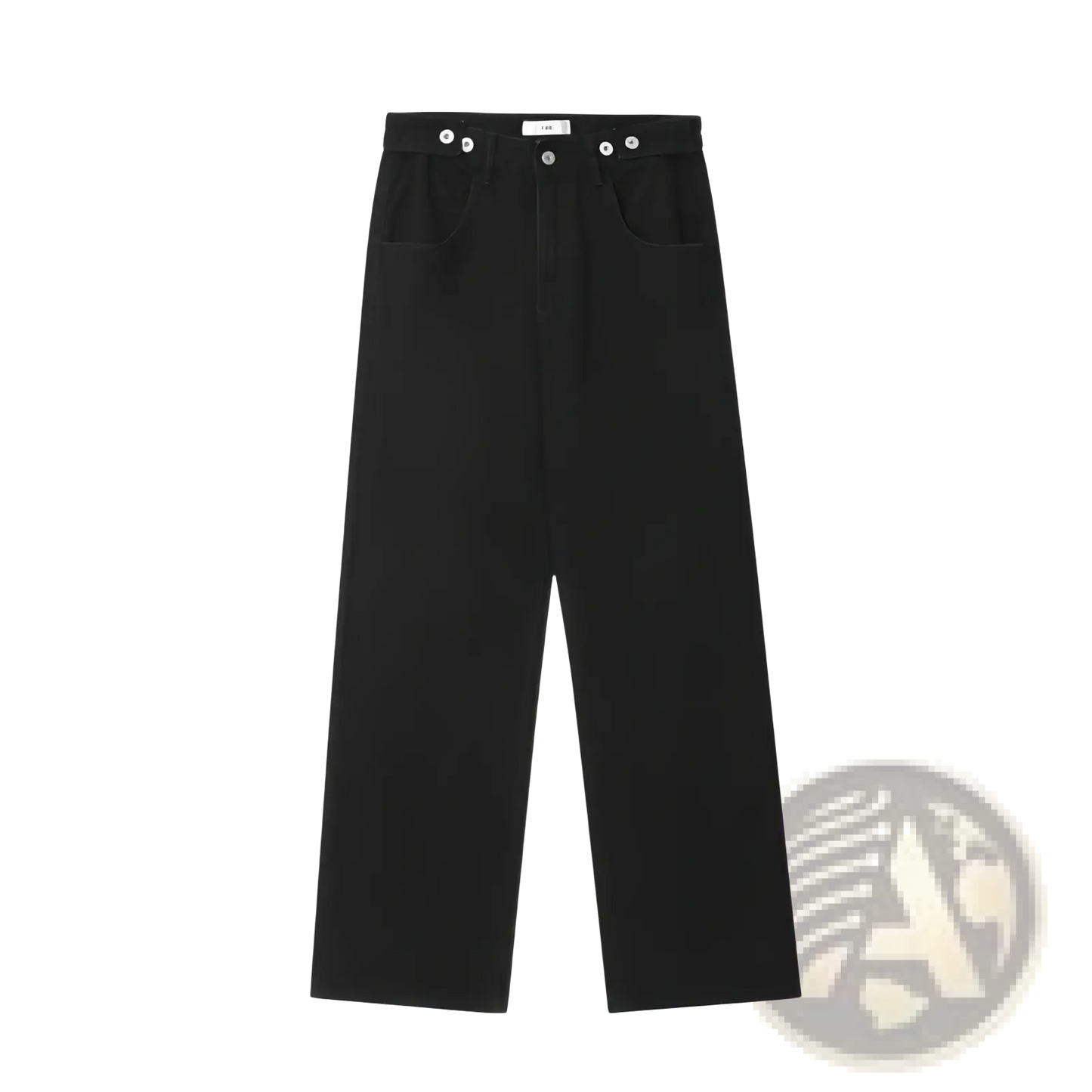 Men's Vintage Wide Leg High Waist Relaxed Denim Jeans