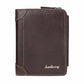 Men's Classic Slim Stitched Leather Wallet