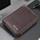 Men's Classic Slim Stitched Leather Wallet