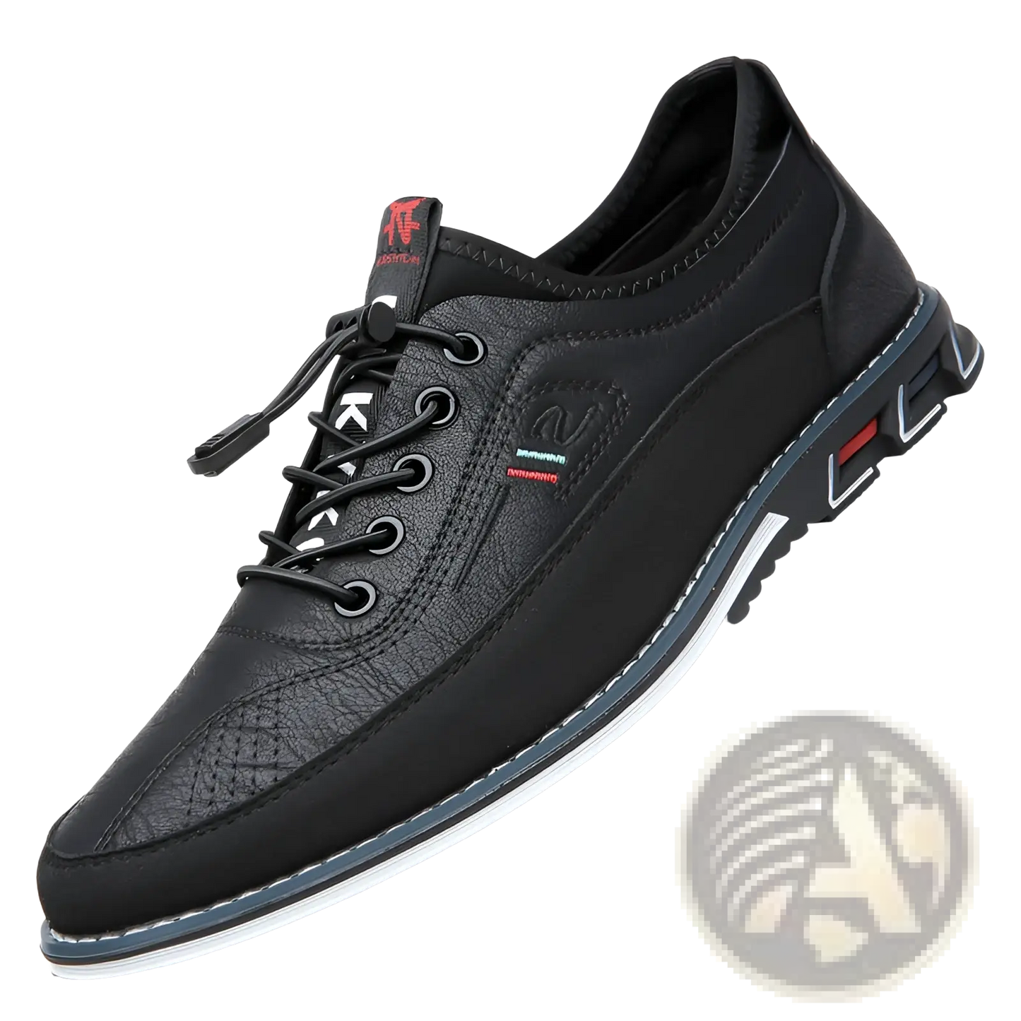 Men's Waterproof Genuine Leather Sports Shoes