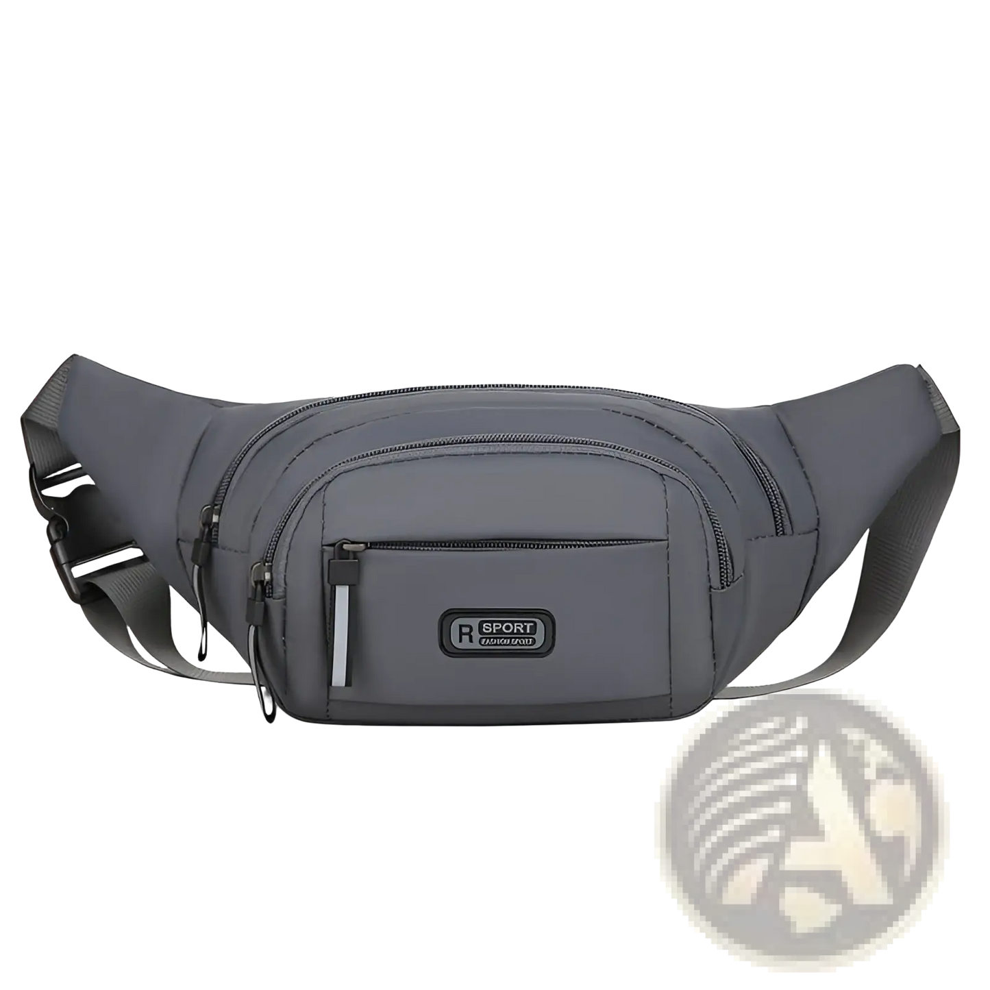 Men's Waterproof Nylon Multifunctional Crossbody Waist Bag
