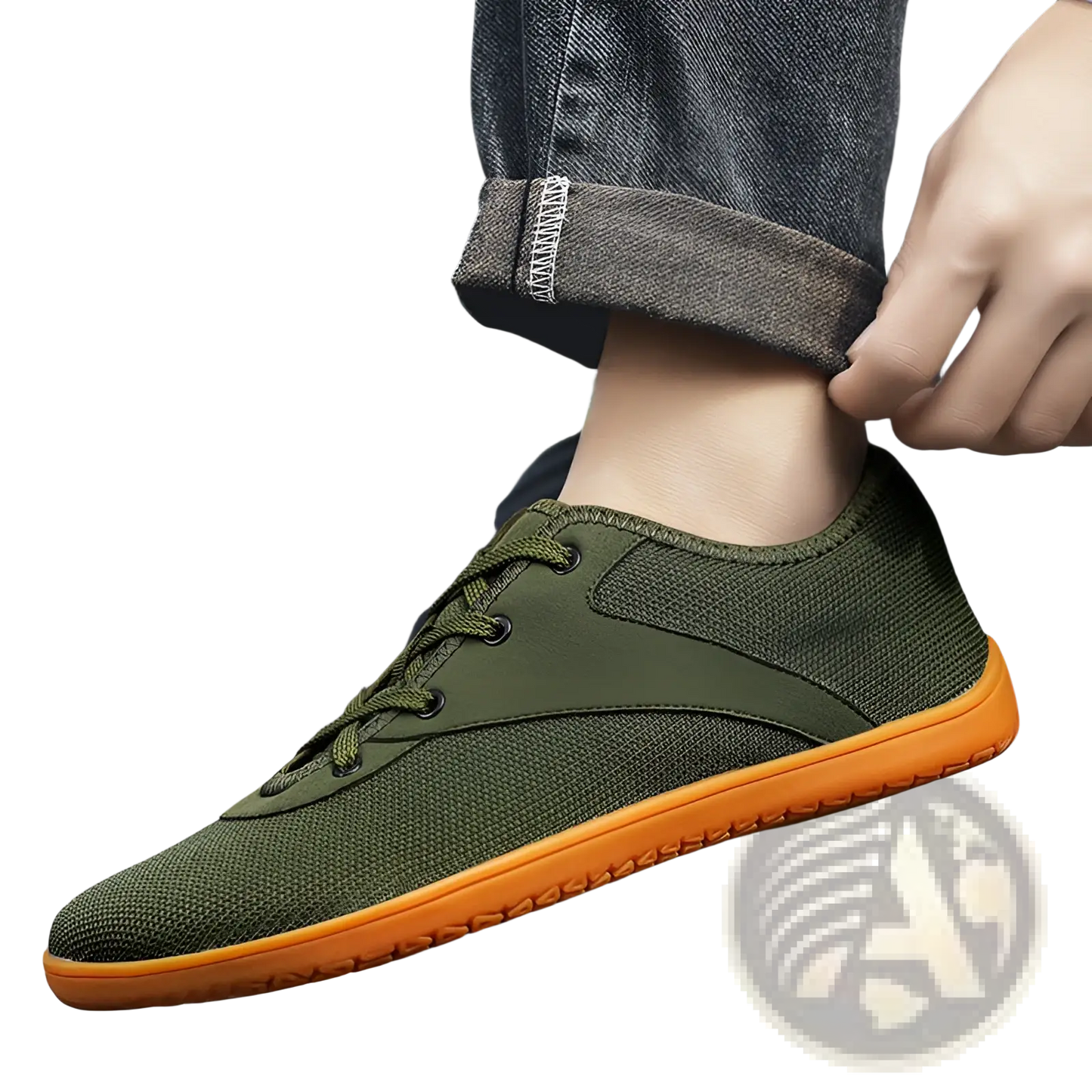 Men's Wide Toe Breathable Mesh Running Sneakers