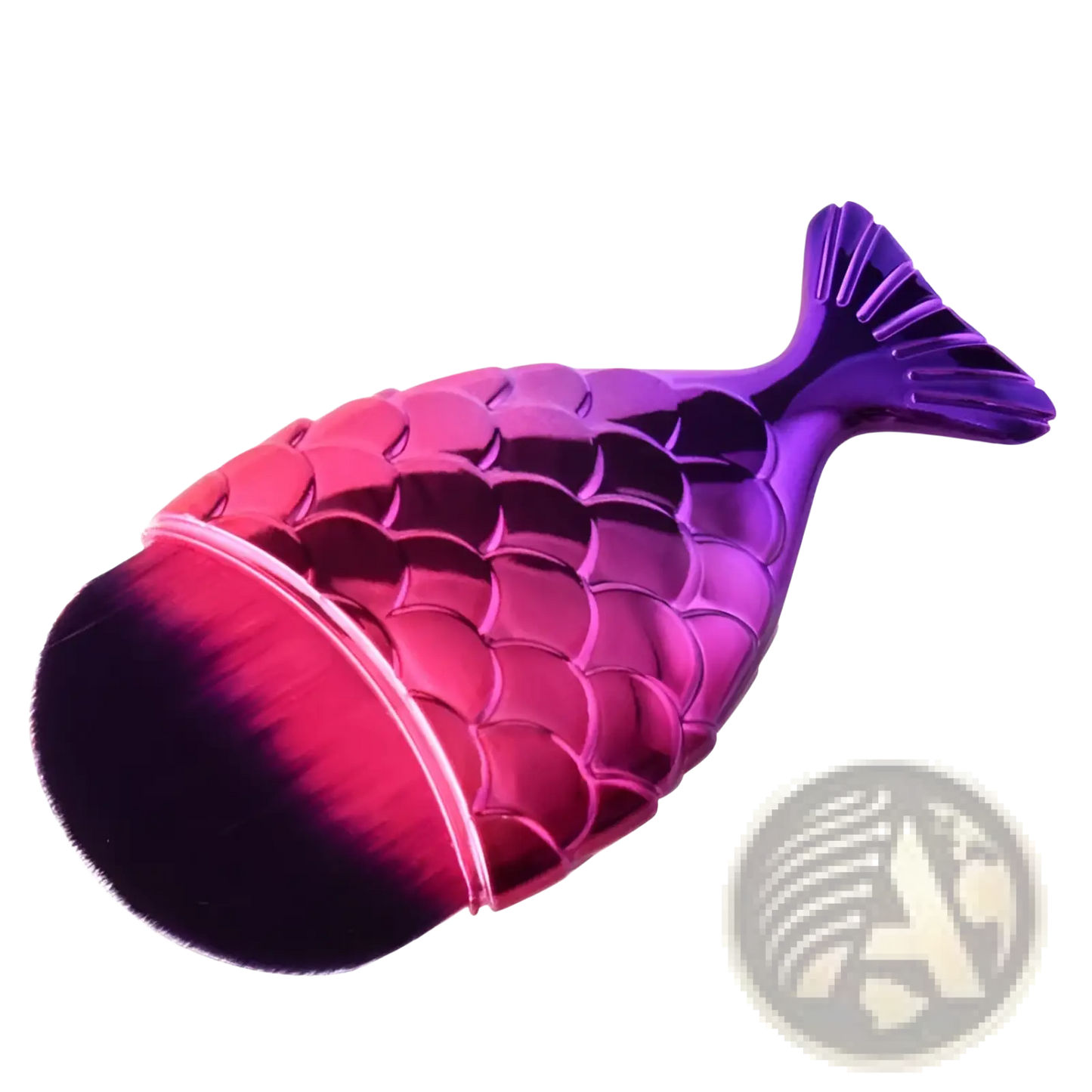 Mermaid Fish Scale Powder Blush Makeup Brush