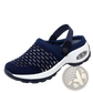 Mesh Air Cushion Clog Sandals Breathable Height Increasing