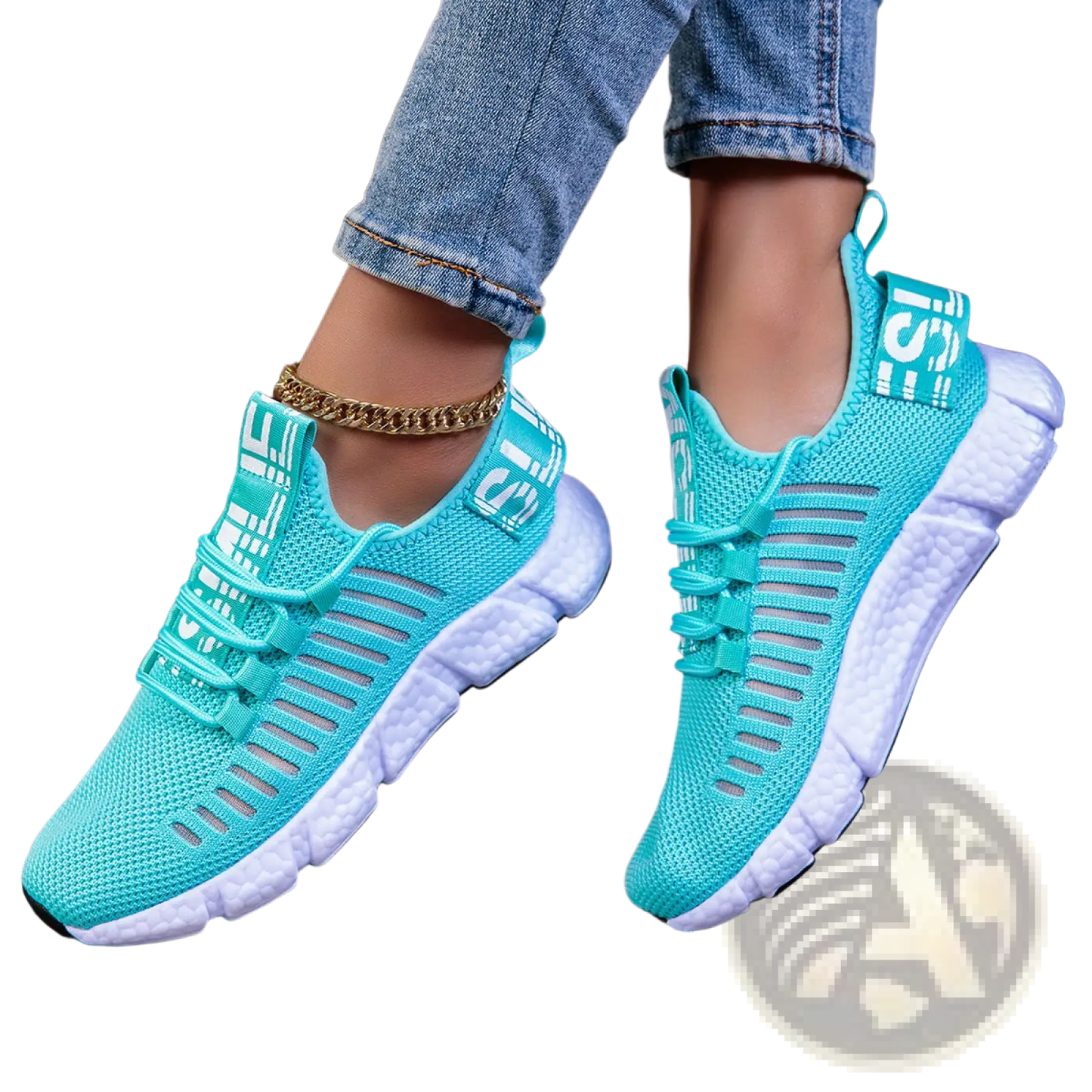 Mesh Athletic Sneakers Breathable Casual Running Shoes