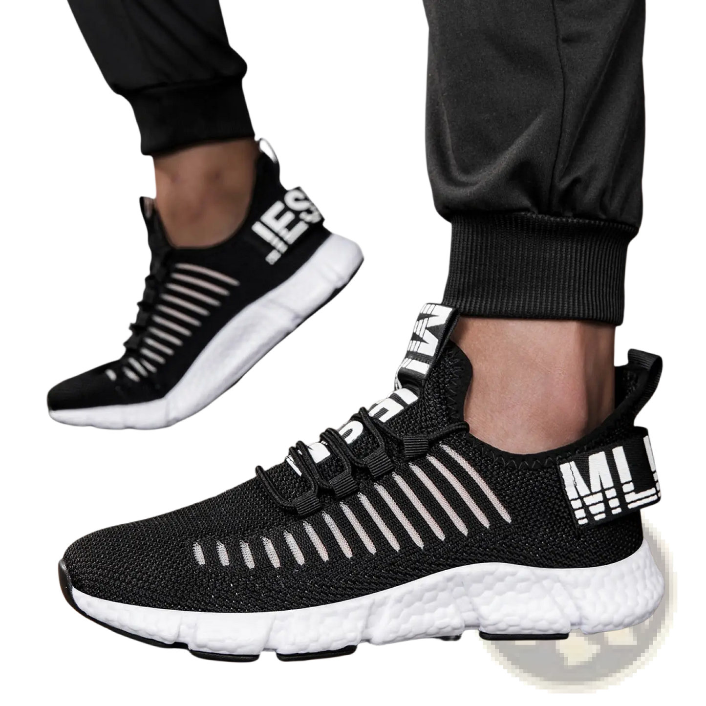 Mesh Athletic Sneakers Breathable Casual Running Shoes