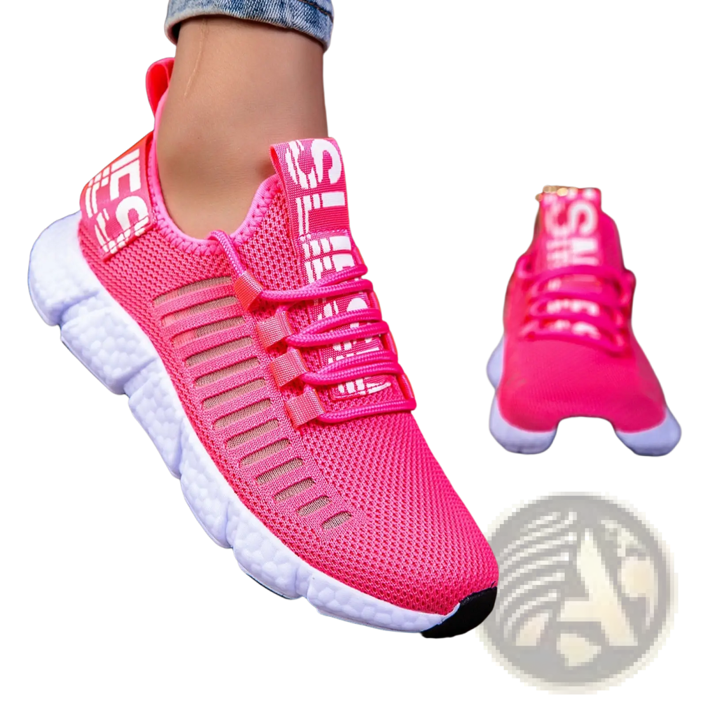 Mesh Athletic Sneakers Breathable Casual Running Shoes