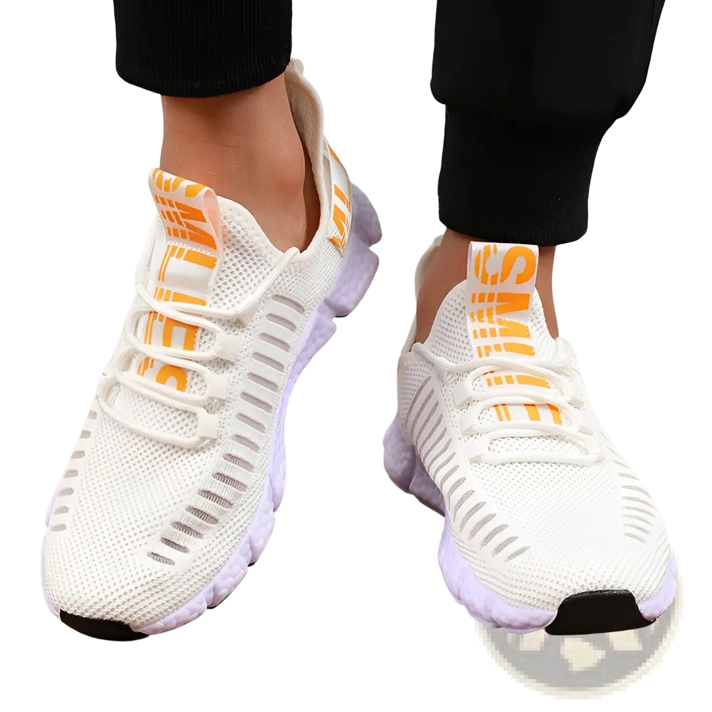 Mesh Athletic Sneakers Breathable Casual Running Shoes