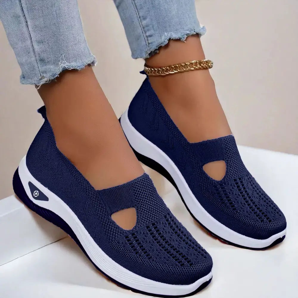 Women's Breathable Mesh Slip on Casual Flats