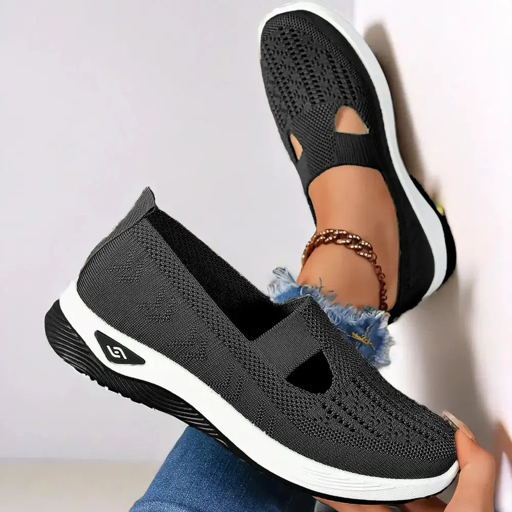 Women's Breathable Mesh Slip on Casual Flats