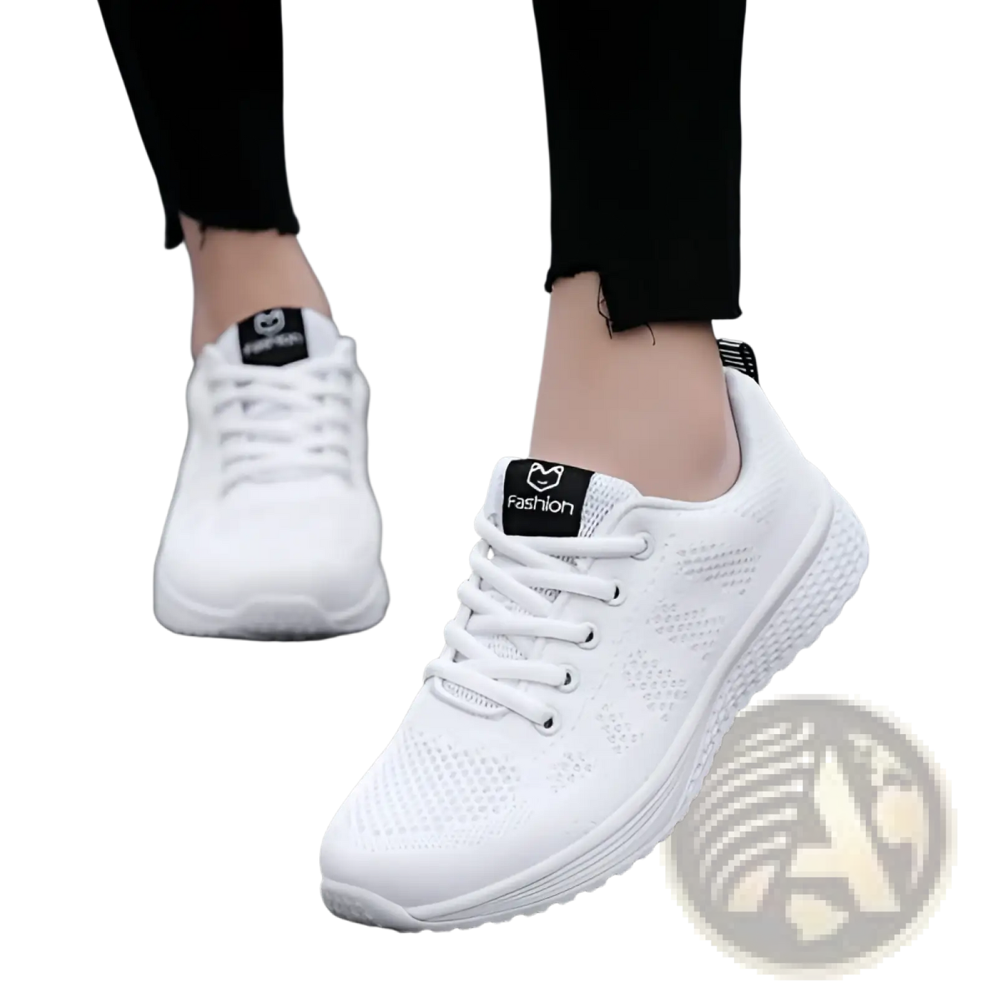 Mesh Fly Woven Sneakers Breathable Athletic Shoes