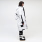 Utility Down Coat with Backpack - White