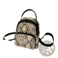 Mini Backpack Cow and Snake Print Korean Style