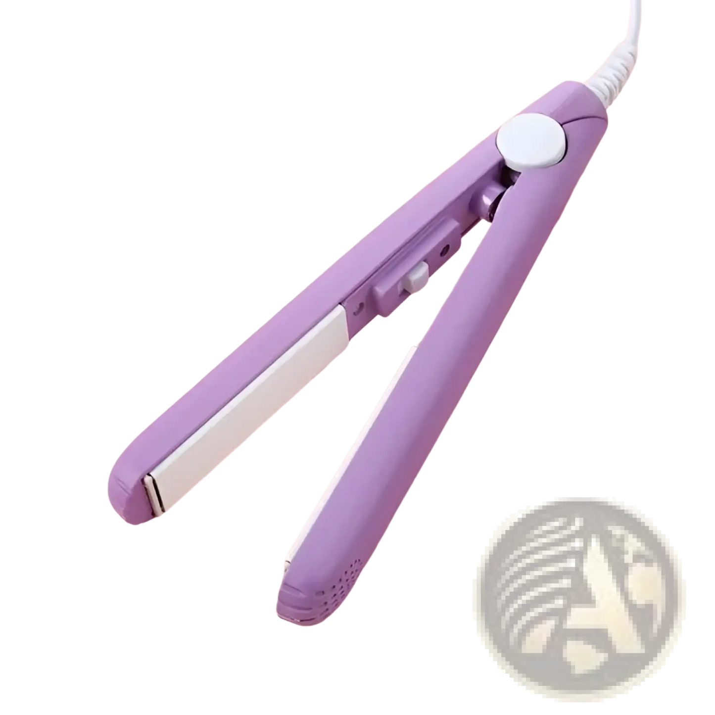 Mini Portable Ceramic Hair Straightener and Curler