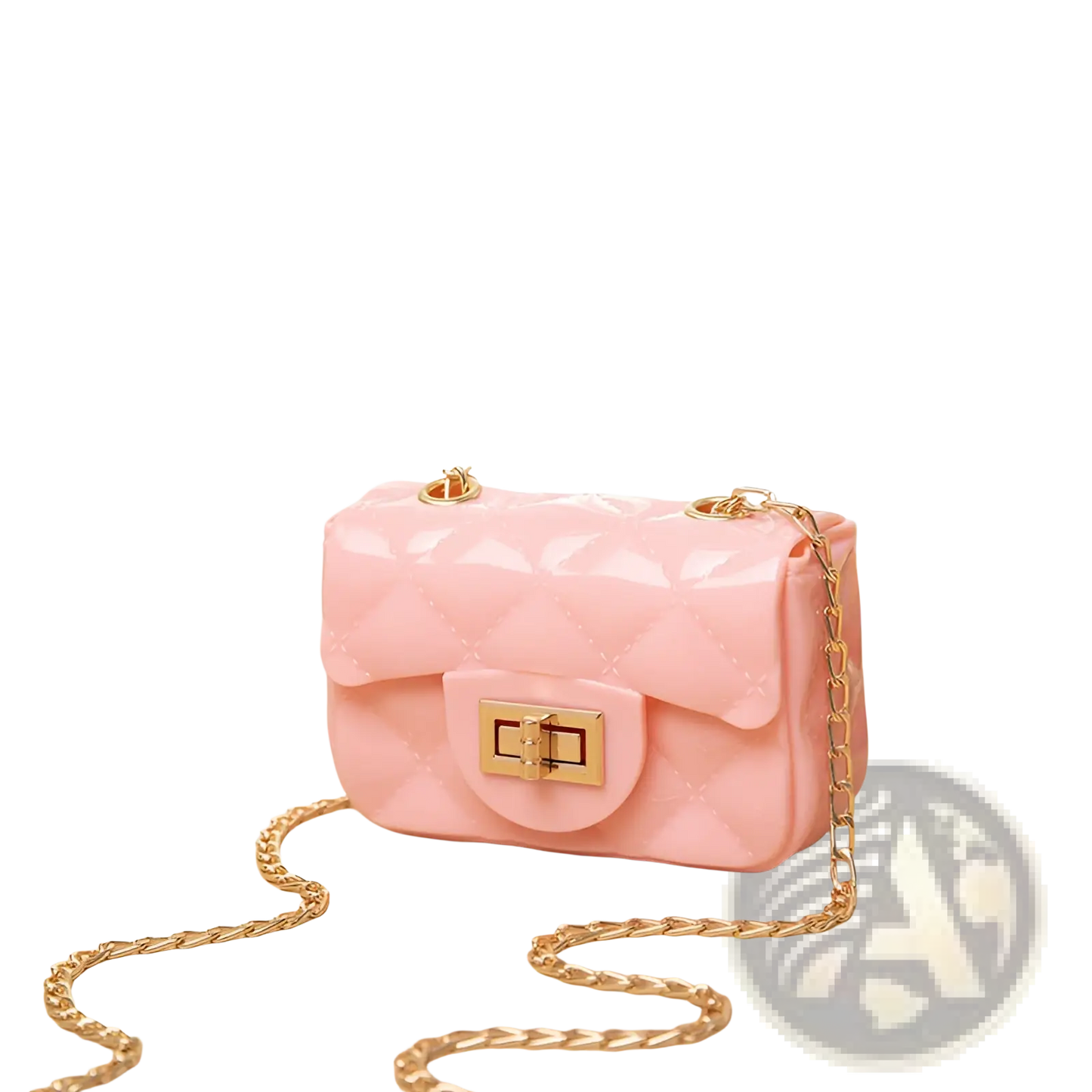 Mini Quilted Pearl Crossbody Bag for Women