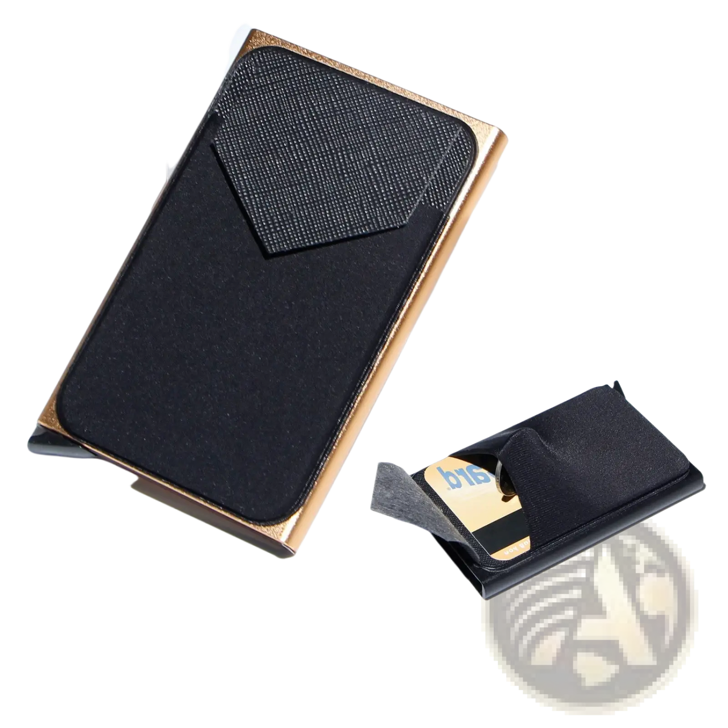 Minimalist Rfid Blocking Aluminum Multi Card Wallet