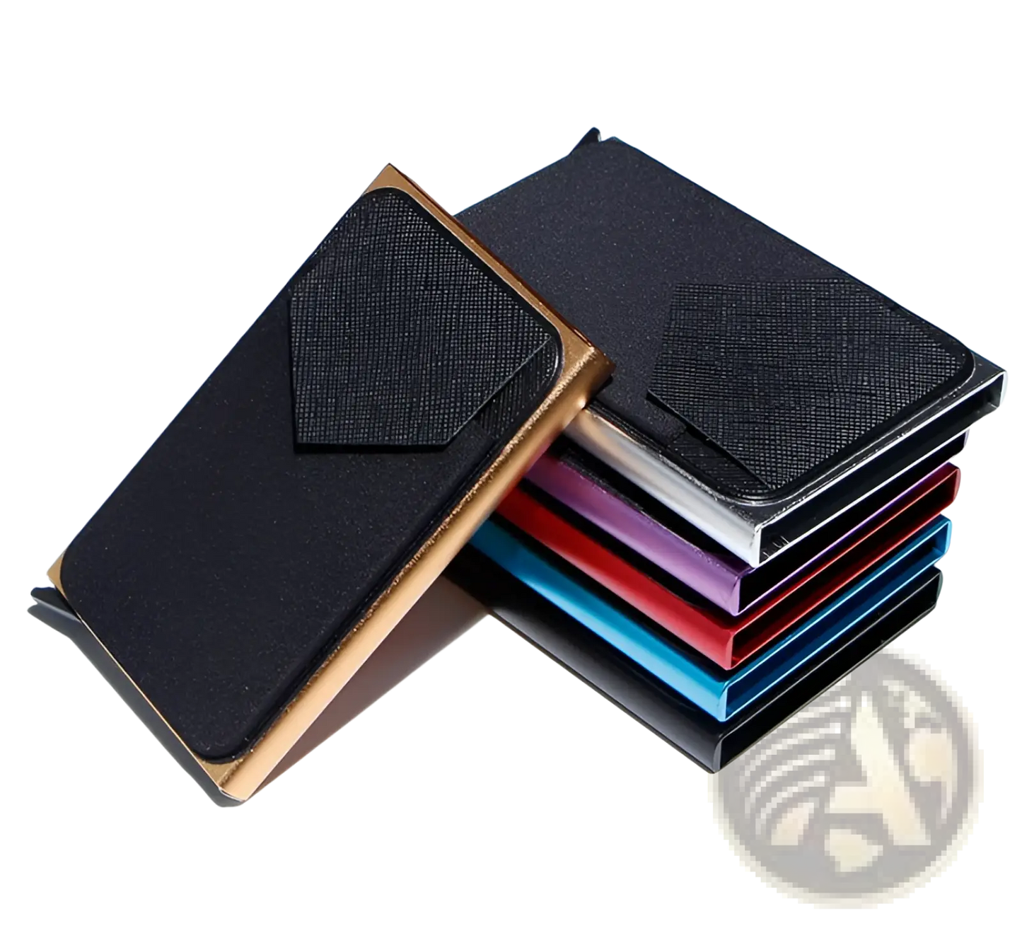 Minimalist Rfid Blocking Aluminum Multi Card Wallet