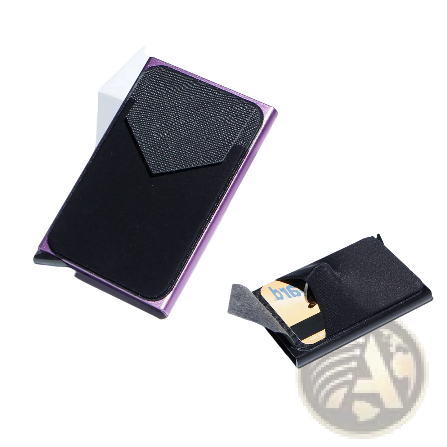 Minimalist Rfid Blocking Aluminum Multi Card Wallet