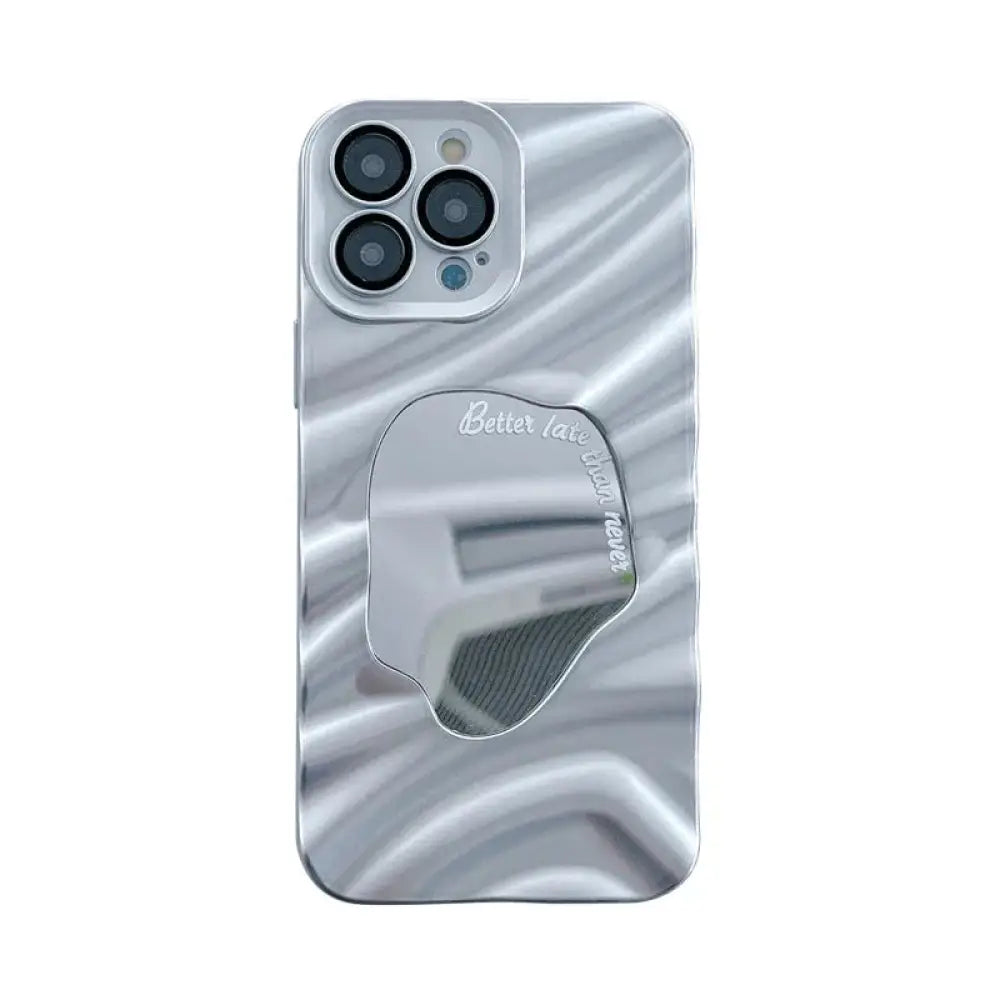 Mirror Water Ripple Reflective Case for Iphone 14 Pro Max