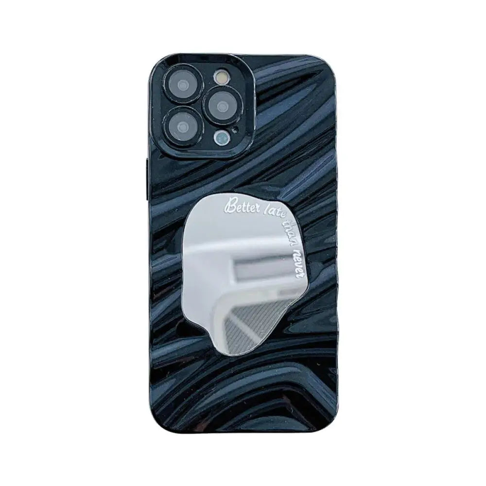 Mirror Water Ripple Reflective Case for Iphone 14 Pro Max