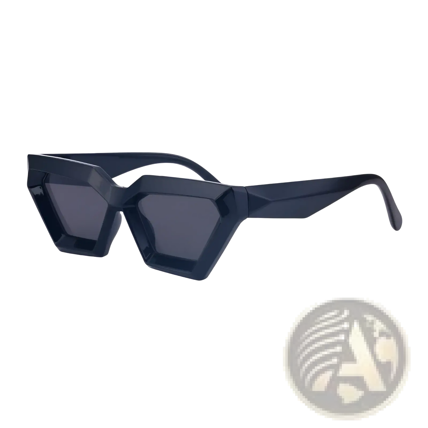 Modern Irregular Cat Eye Uv400 Geometric Sunglasses
