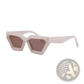 Modern Irregular Cat Eye Uv400 Geometric Sunglasses