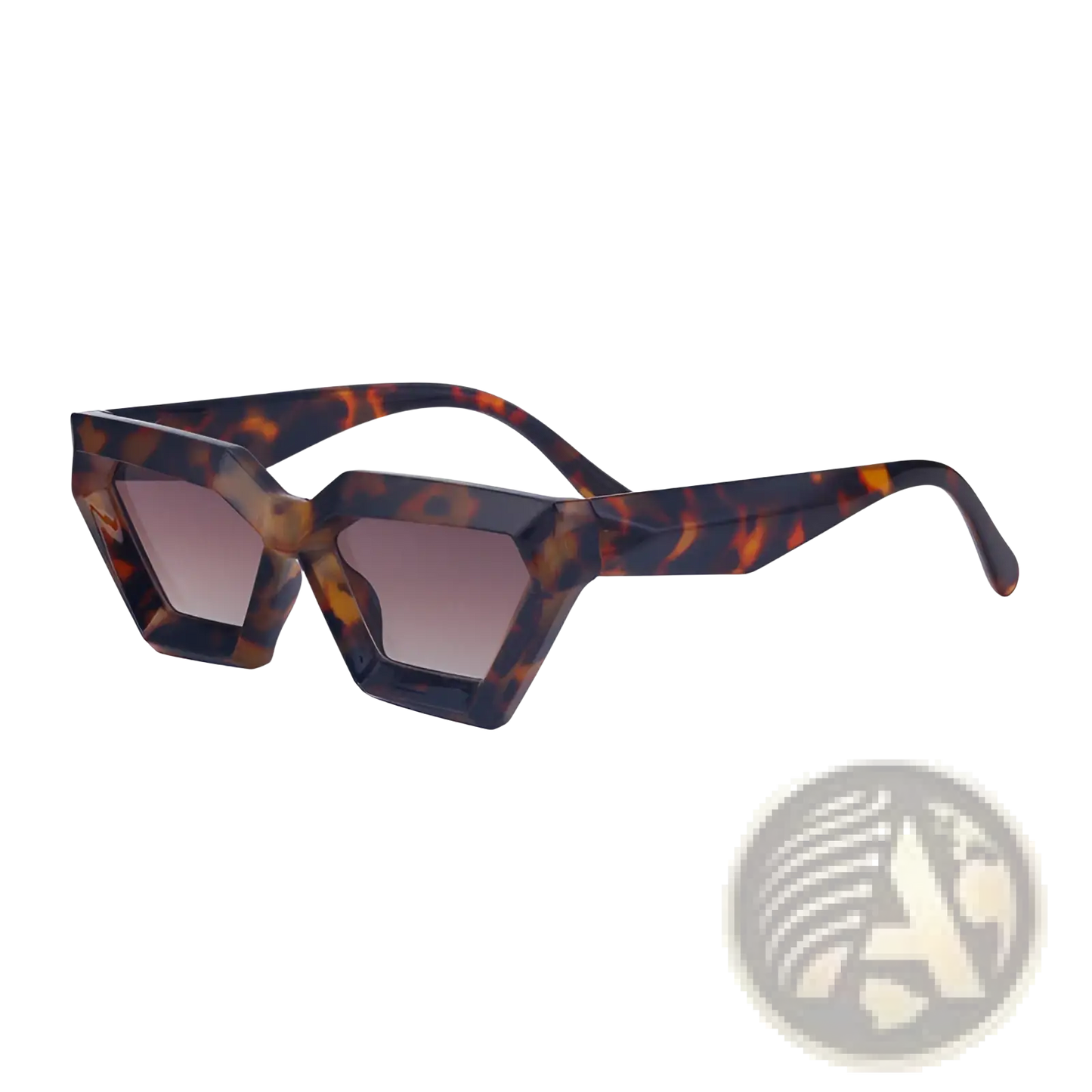 Modern Irregular Cat Eye Uv400 Geometric Sunglasses
