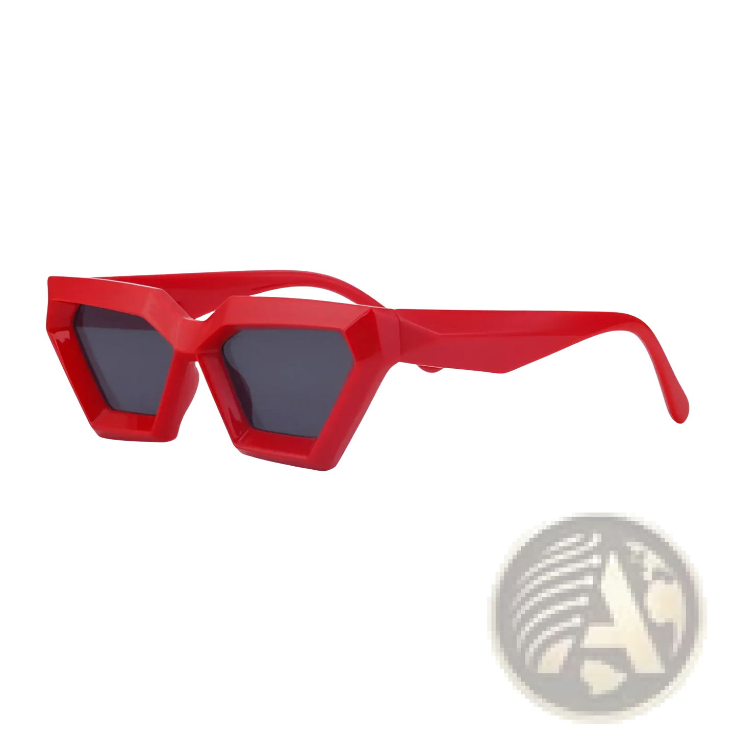 Modern Irregular Cat Eye Uv400 Geometric Sunglasses