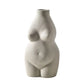 Modern Minimalist Female Form Ceramic Art Vase
