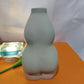 Modern Minimalist Female Form Ceramic Art Vase
