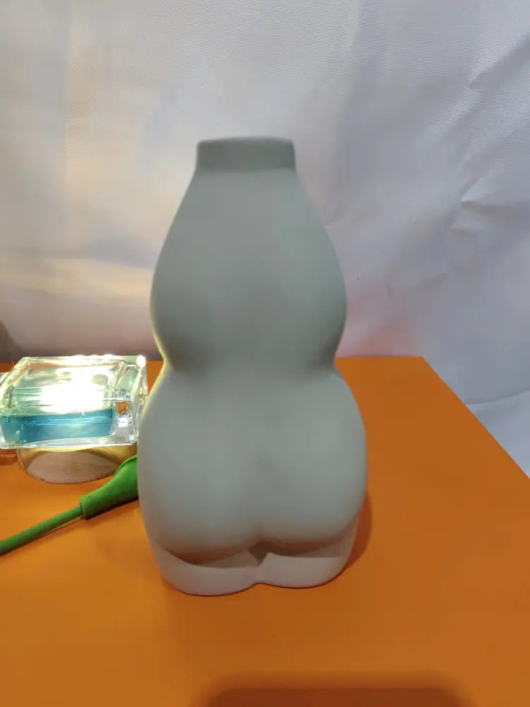 Modern Minimalist Female Form Ceramic Art Vase
