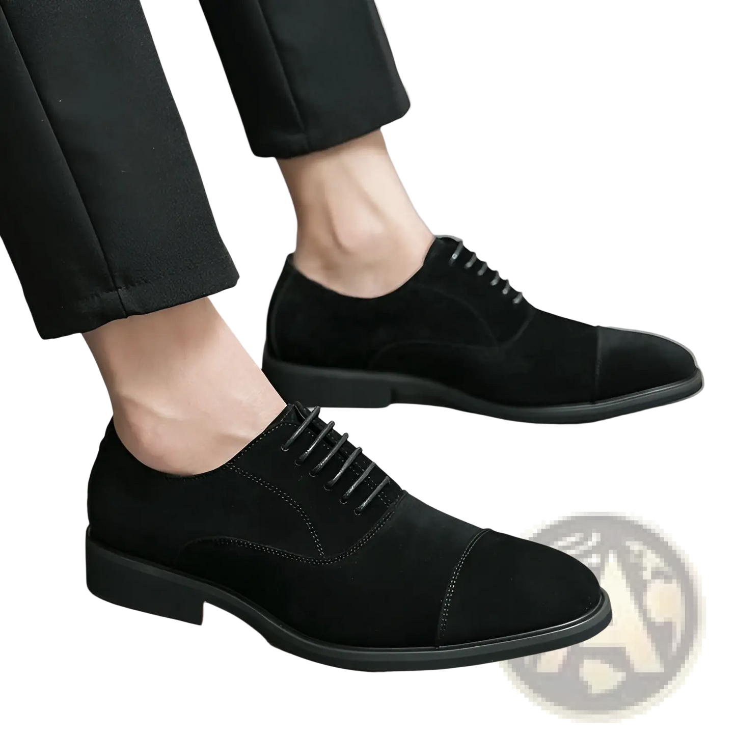 Modern Suede Business Casual Oxford Shoes