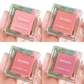 Monochrome Powder Blush Compact with Brush 4 Colors