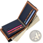 Multi-card Pu Leather Wallet with Embossed Logo