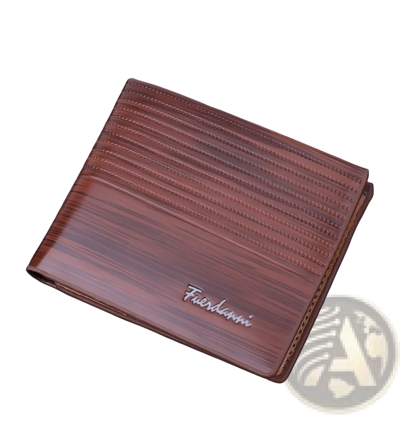 Multi-card Pu Leather Wallet with Embossed Logo