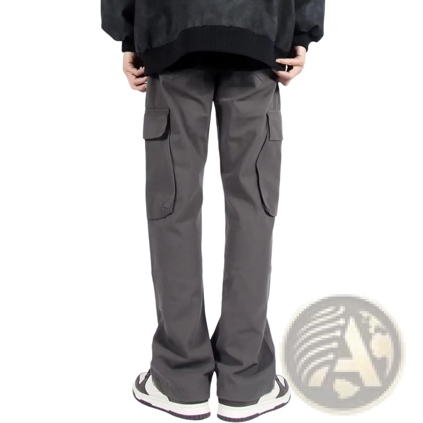 Multi Pocket Straight Leg Cargo Pants
