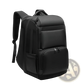 Multifunctional Black Nylon Laptop Backpack for Business and Travel