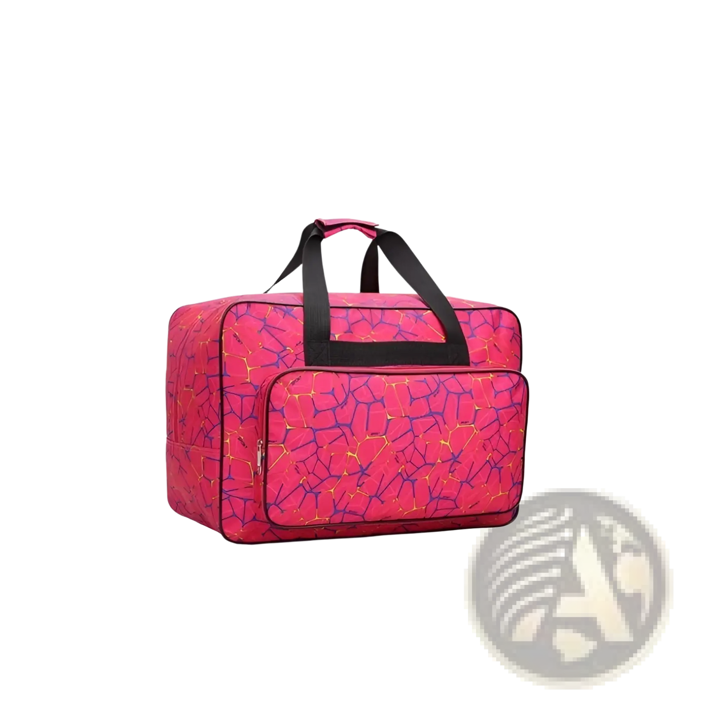 Multifunctional Cracked Pattern Nylon Travel Duffel Bag