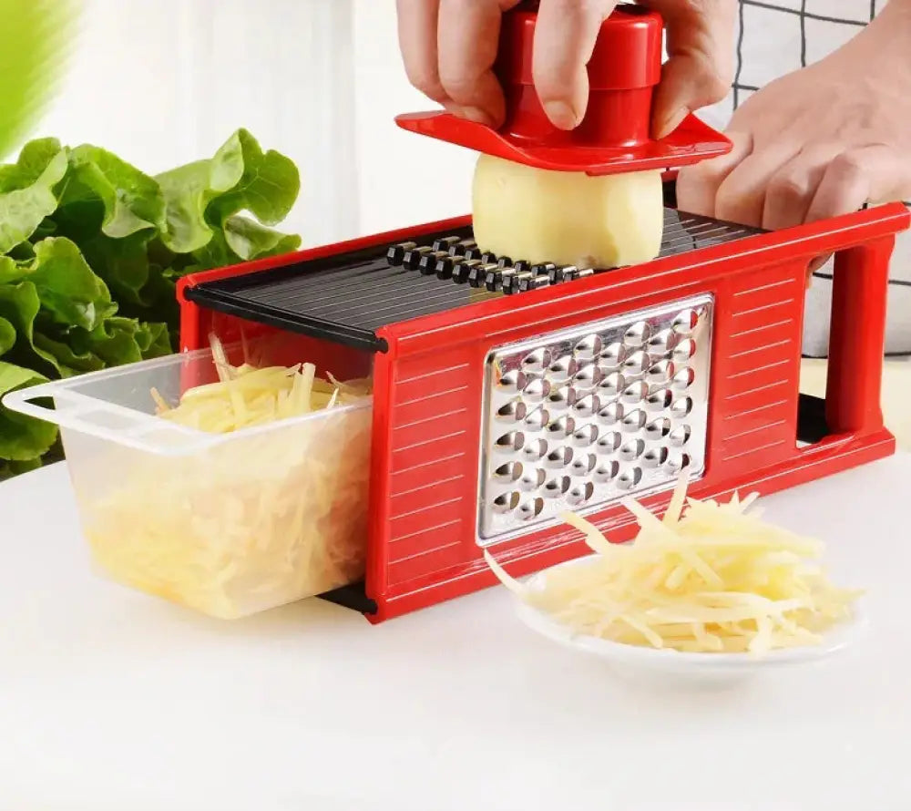 Multifunctional Vegetable Grater and Slicer Set with Blades