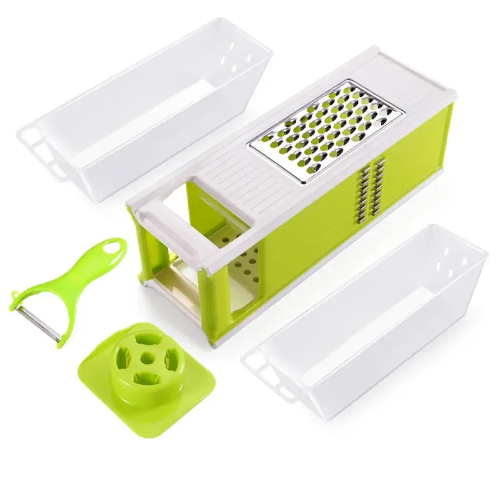 Multifunctional Vegetable Grater and Slicer Set with Blades