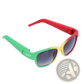 Multifunctional Rectangular Sunglasses with Removable Storage Tube