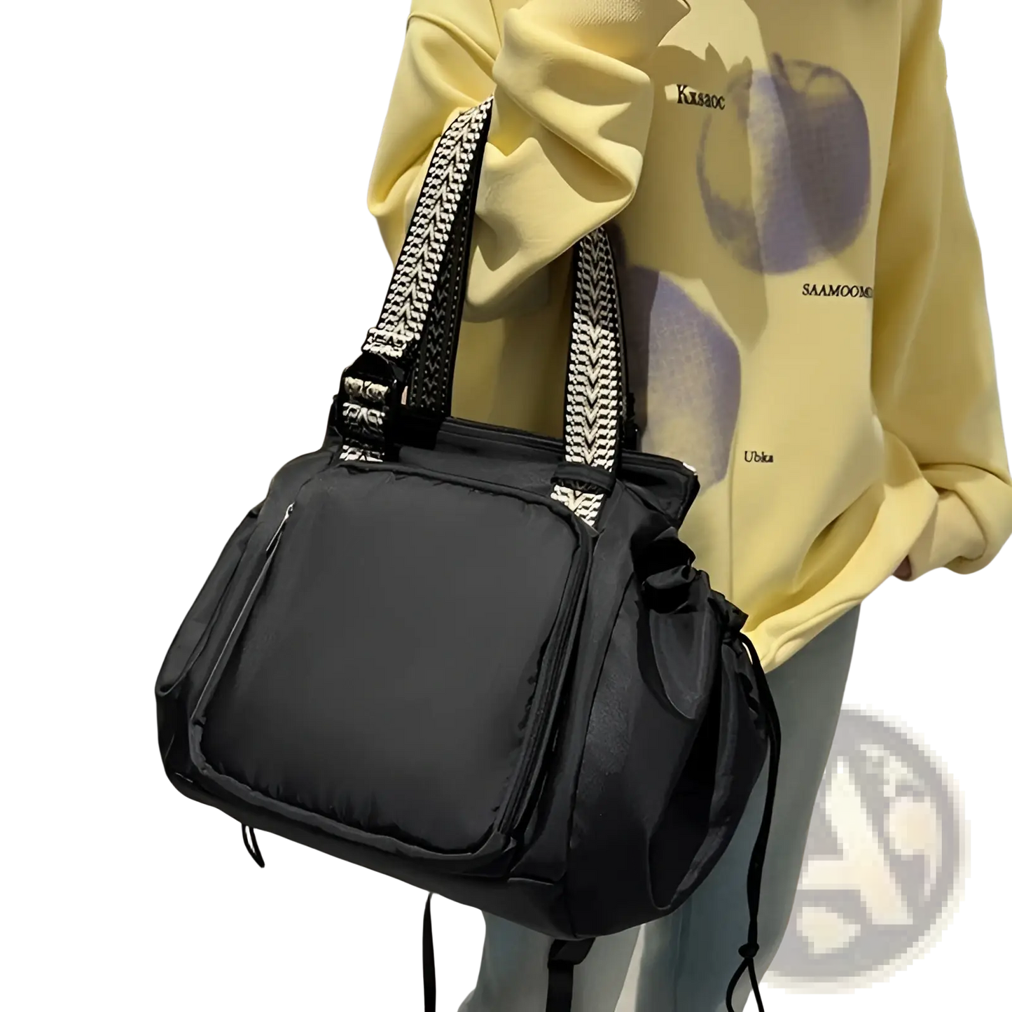 Multifunctional Waterproof Nylon Fashion Tote and Backpack