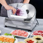 Adjustable Electric Meat and Deli Slicer with Precision Blade