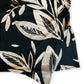 Alfani Women's Wrap-Style Botanical-Print Top Black Size Extra Small