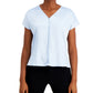 Alfani Women's V-Neck Top Med Green Size Extra Large