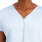 Alfani Women's V-Neck Top Dark Blue Size Large