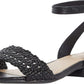 Easy Spirit Women's Evolve Ingrid2 Flat Sandal Black Size 7.5 W