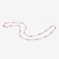 1.62 Carat Genuine Morganite .925 Sterling Silver Necklace